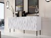 Dressoir Lorelbo 100 (Wit + Zwart)