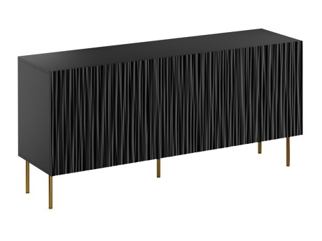 Dressoir Lorelbo 100 (Zwart + Gouden)
