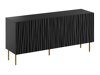 Dressoir Lorelbo 100 (Zwart + Gouden)