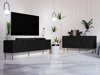 Dressoir Lorelbo 100 (Zwart + Gouden)