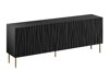Dressoir Lorelbo 101 (Zwart + Gouden)