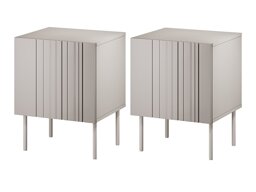 Een set nachtkastjes Evavese 104 (Beige)