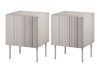Een set nachtkastjes Evavese 104 (Beige)