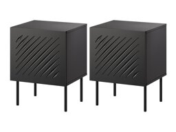 Een set nachtkastjes Tolfelo 104 (Zwart)