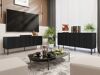 Set de living Evavese 105 (Negru)