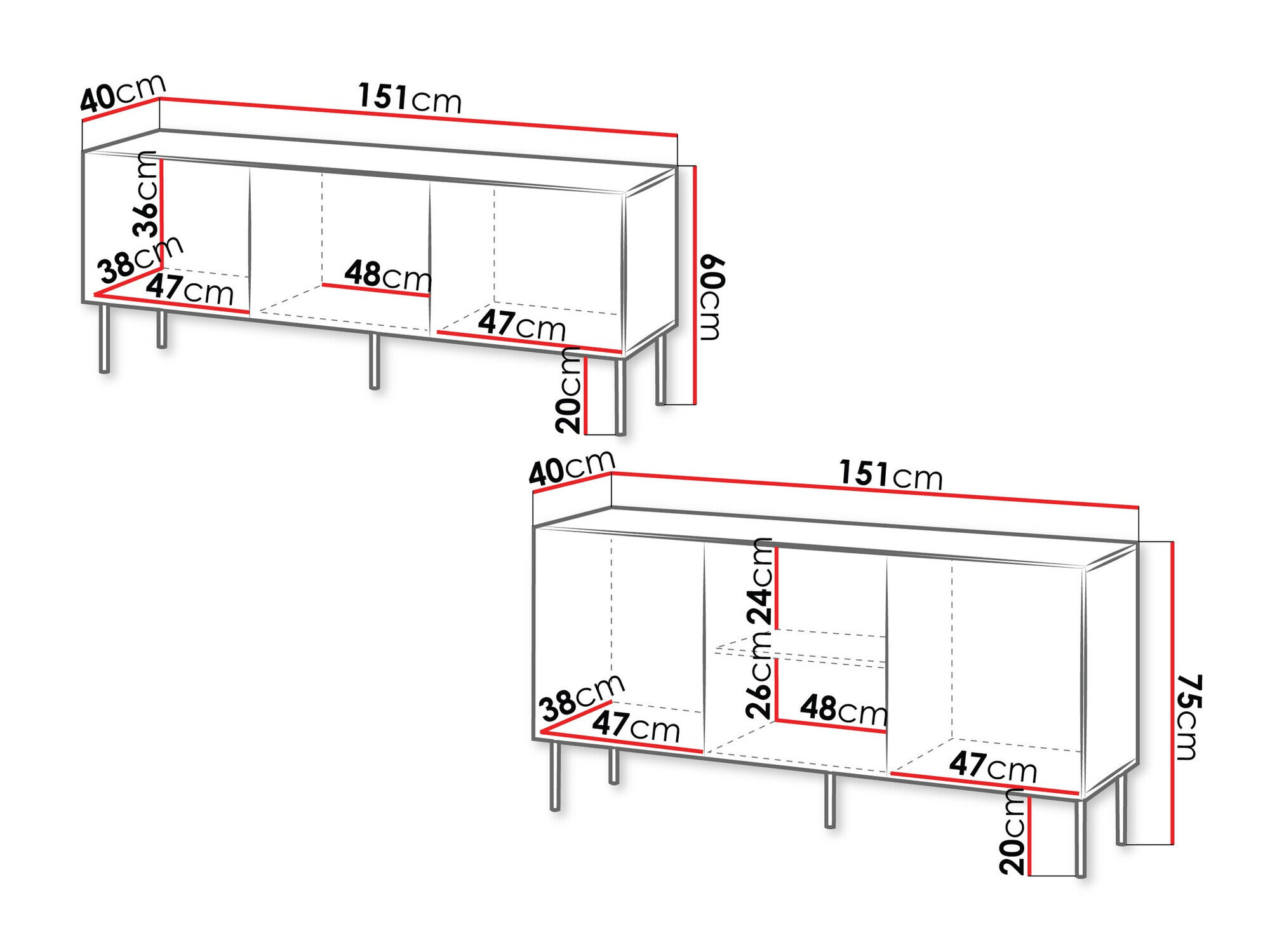 Stuemøbelsæt Evavese 105 (Beige)