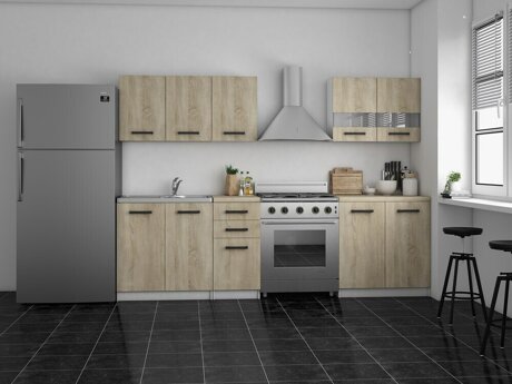 Keukenset Mandeville 240 (Sonoma eik)