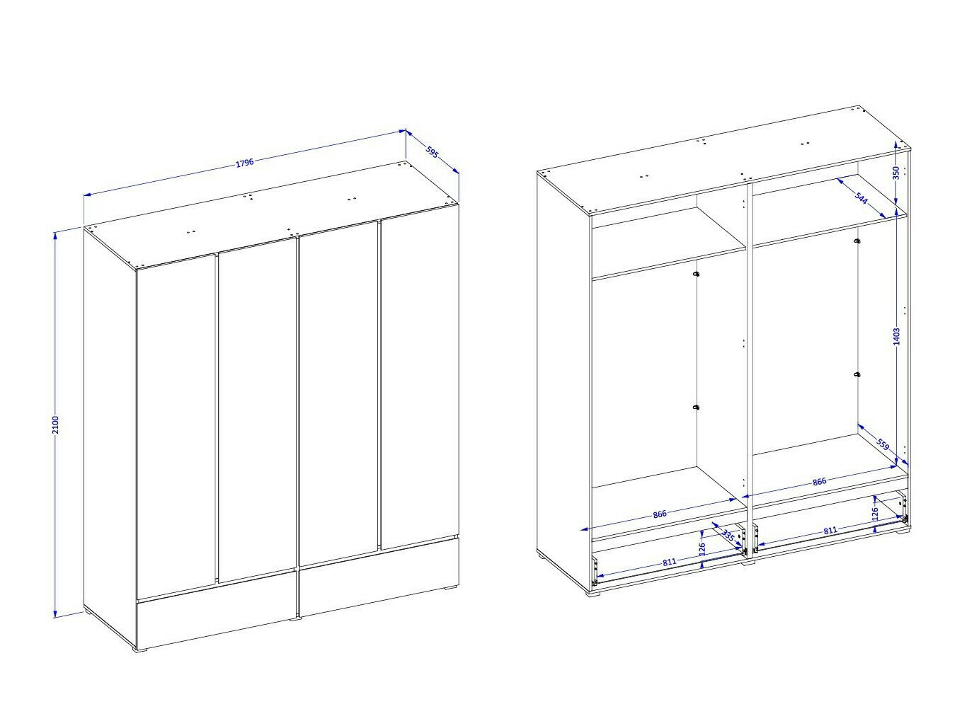 Garderobeskab Alfere 119 (Wotan eg)