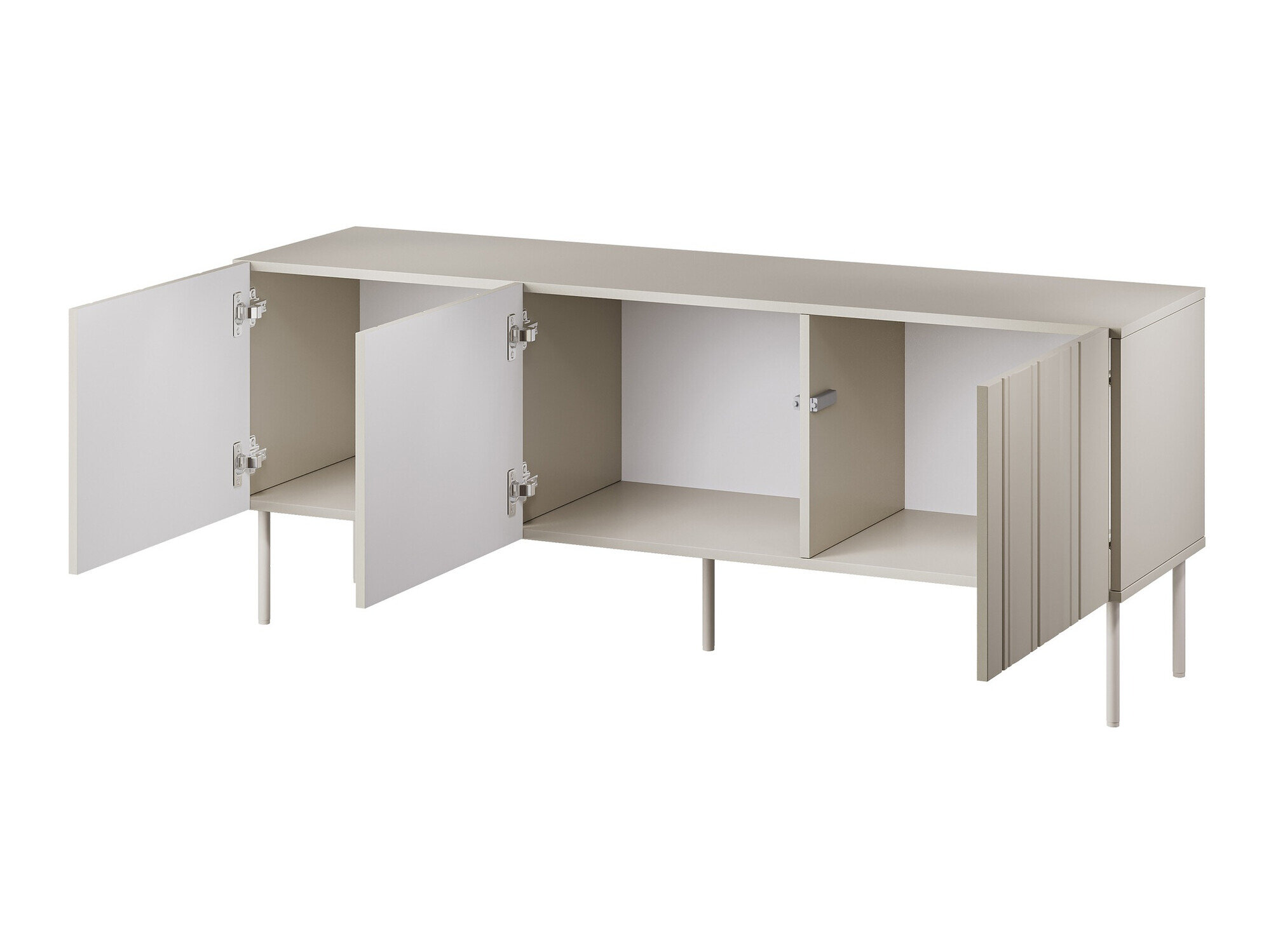 TV-meubel Evavese 102 (Zwart)
