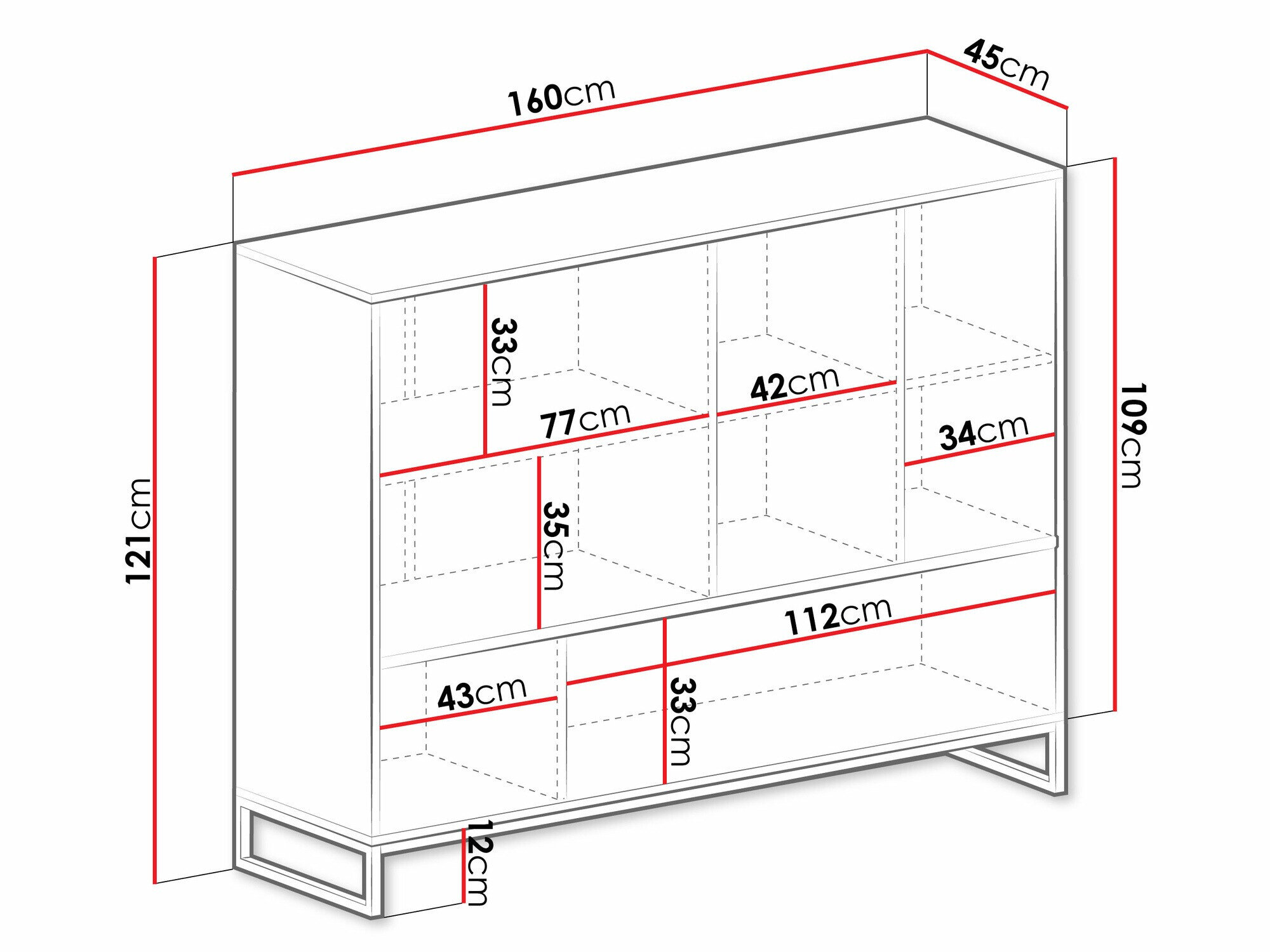 Reol Calcalo 106 (Beige)