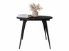 Tafel Oswego 132 (Zwart marmer)