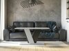 Table basse Goodyear 128 (Gris + Noir)
