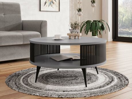 Mesa de centro Vitum (Negro + Grafito)