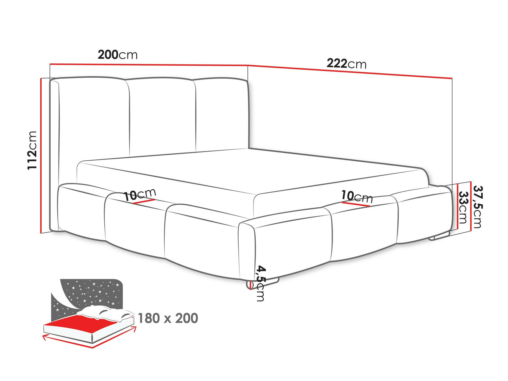 Bed Comfivo Fabrica (Kronos 19)