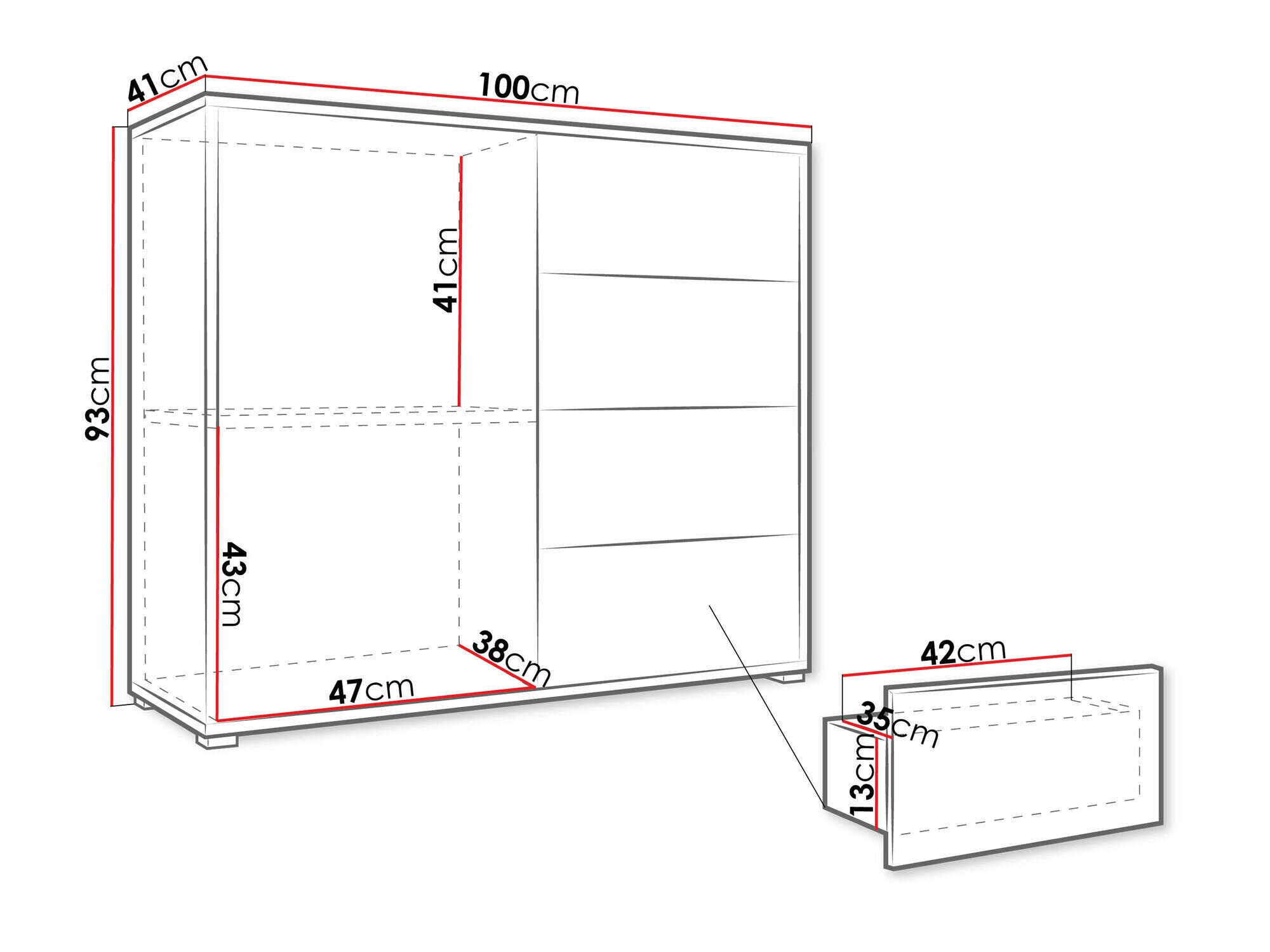 Kommode Comfivo Fersoe 102 (Kashmir)