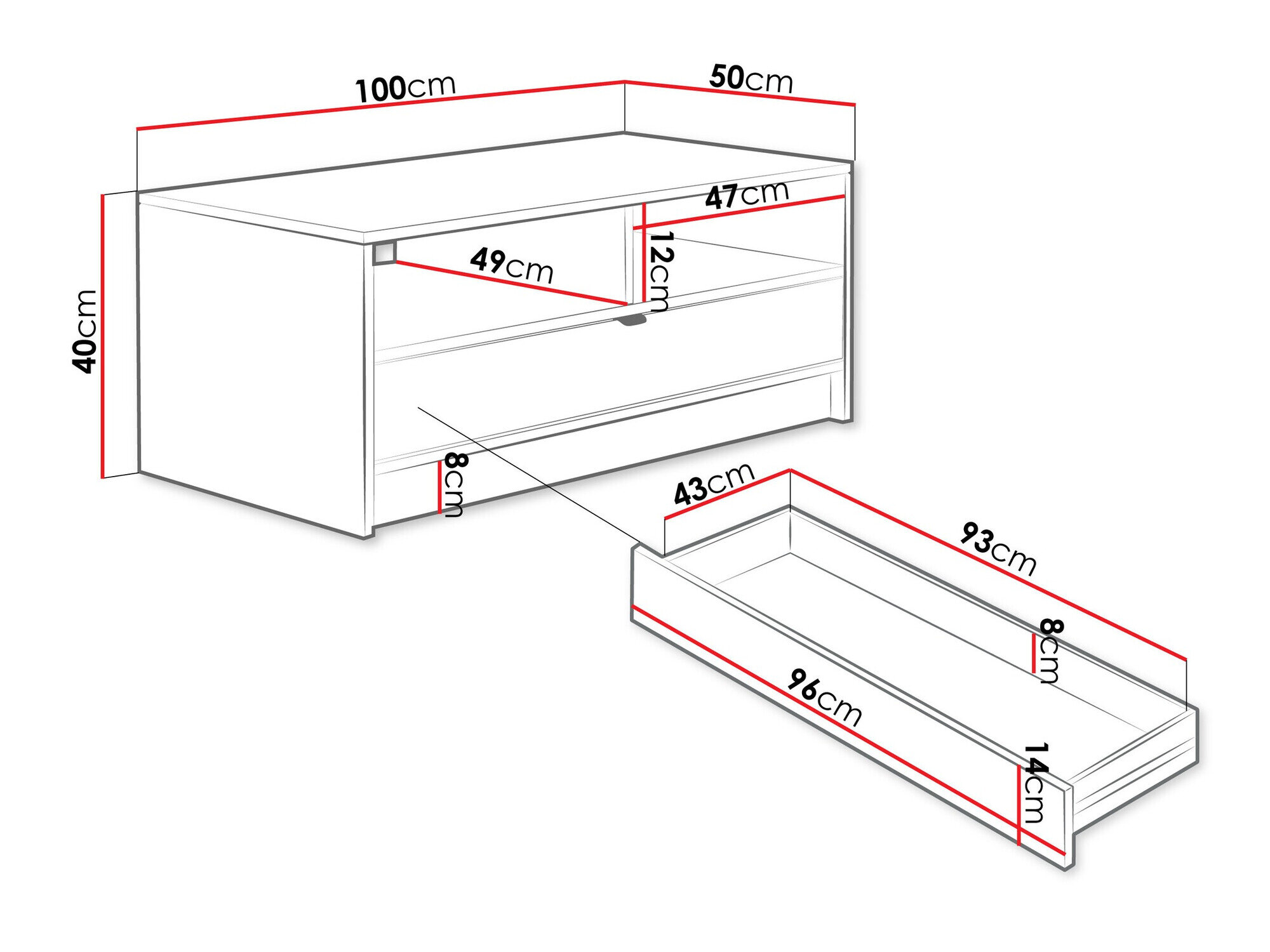 Sofabord Comfivo Papilio (Beige)