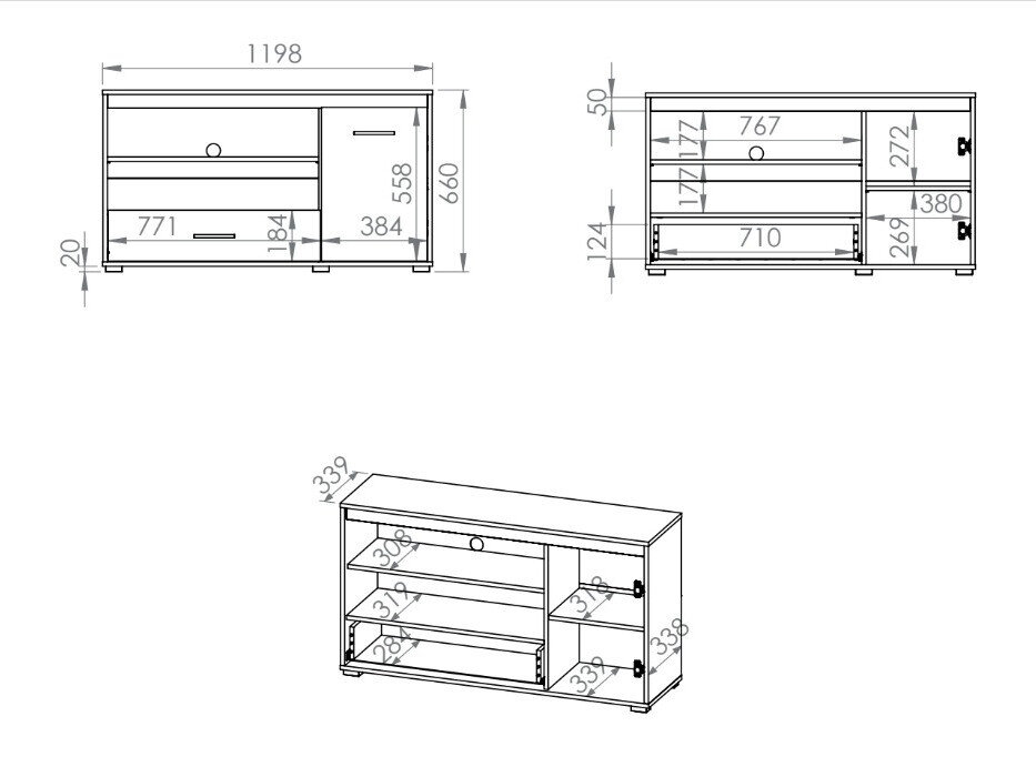 TV-meubel Calvere 112