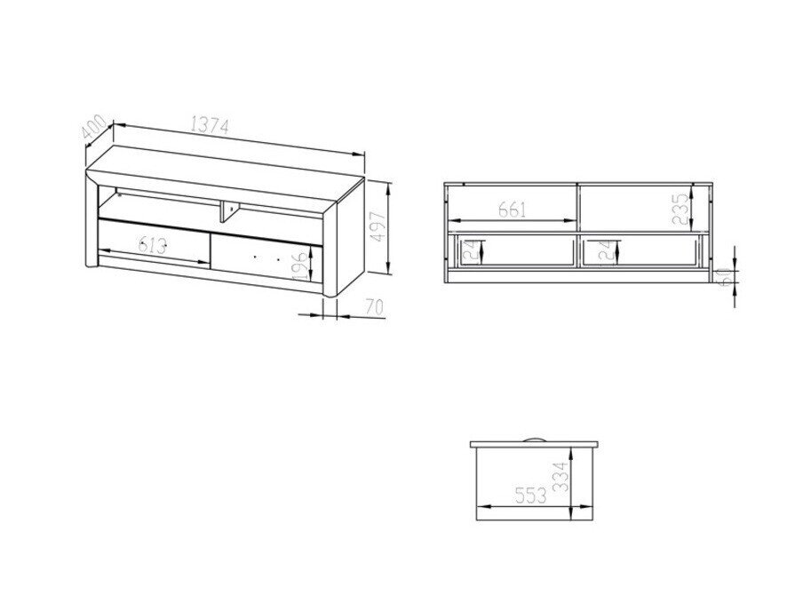 TV stol Madison 115