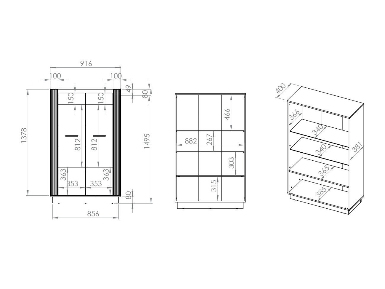 Dressoir Livluo 113