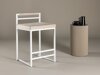 Counterstoel Dallas 4519 (Wit + Beige)