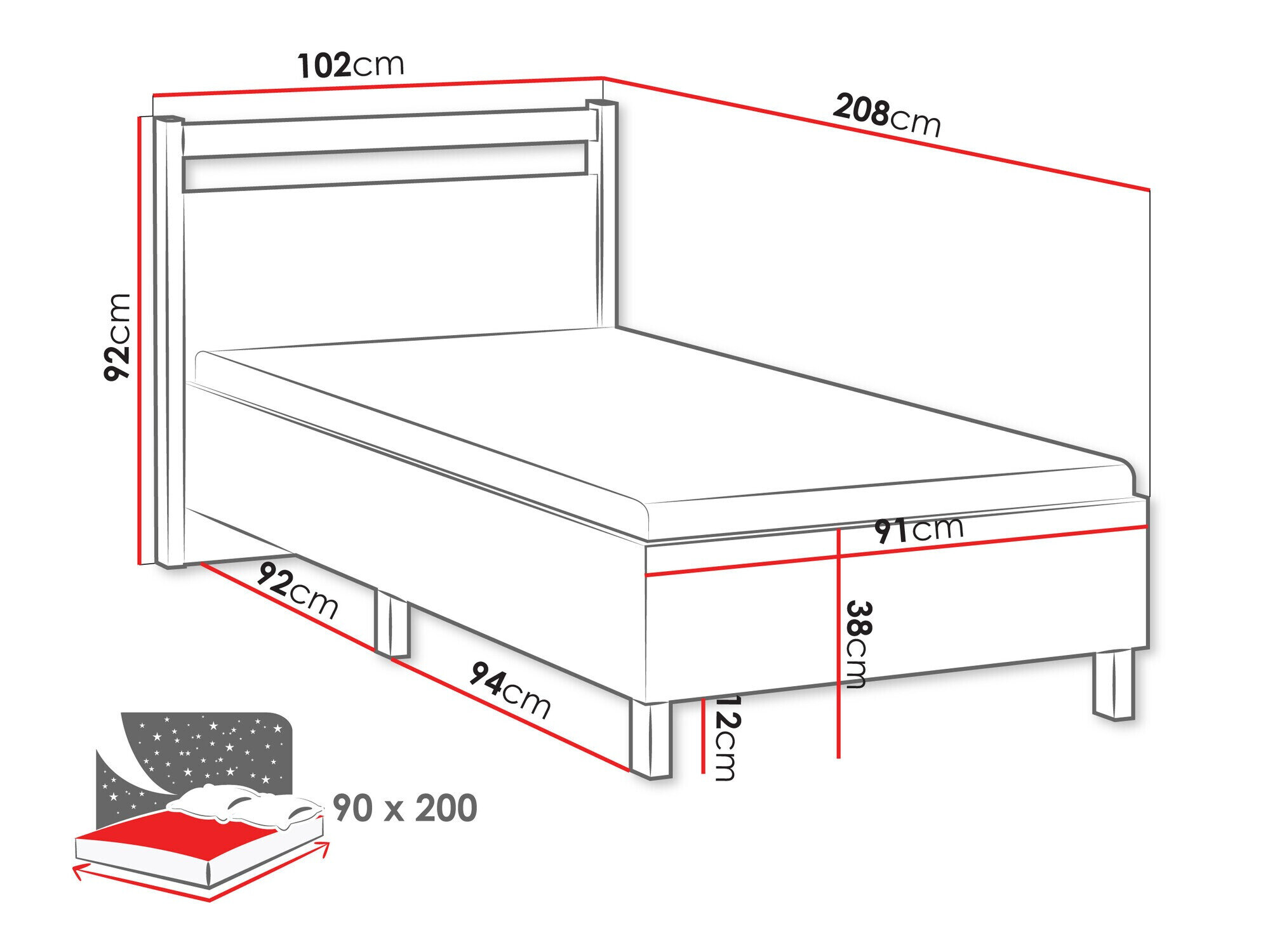 Seng Venmelu 107 (Wotan eg + Beige)