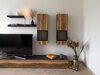 Set de living Serodeu 100 (Nuc + Maro închis)