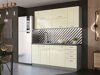 Modulaire spoelbakkast met deuren Multi Cream 110