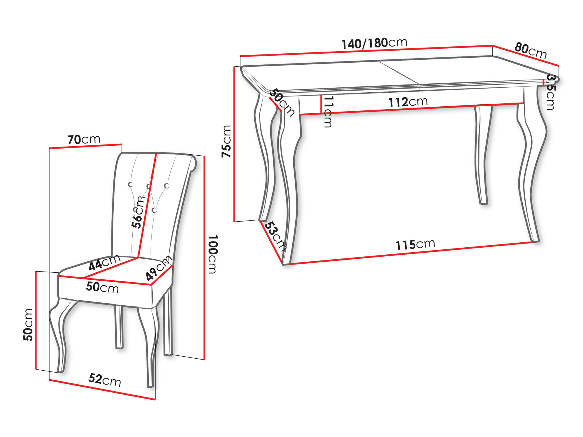 Spisestuesæt Comfivo 405 (Magic Velvet 2217)