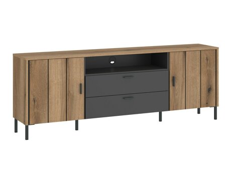 TV-bord Morelmi 101 (Antracit + Egetræ)
