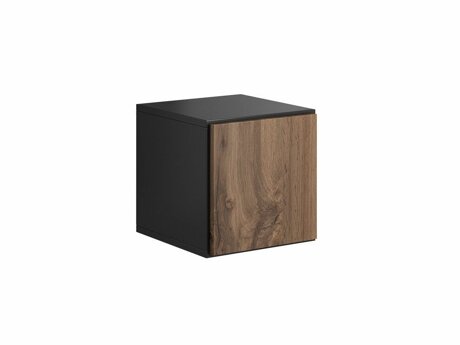 Wandkast Corbele 104 (Antraciet + Wotan eik)