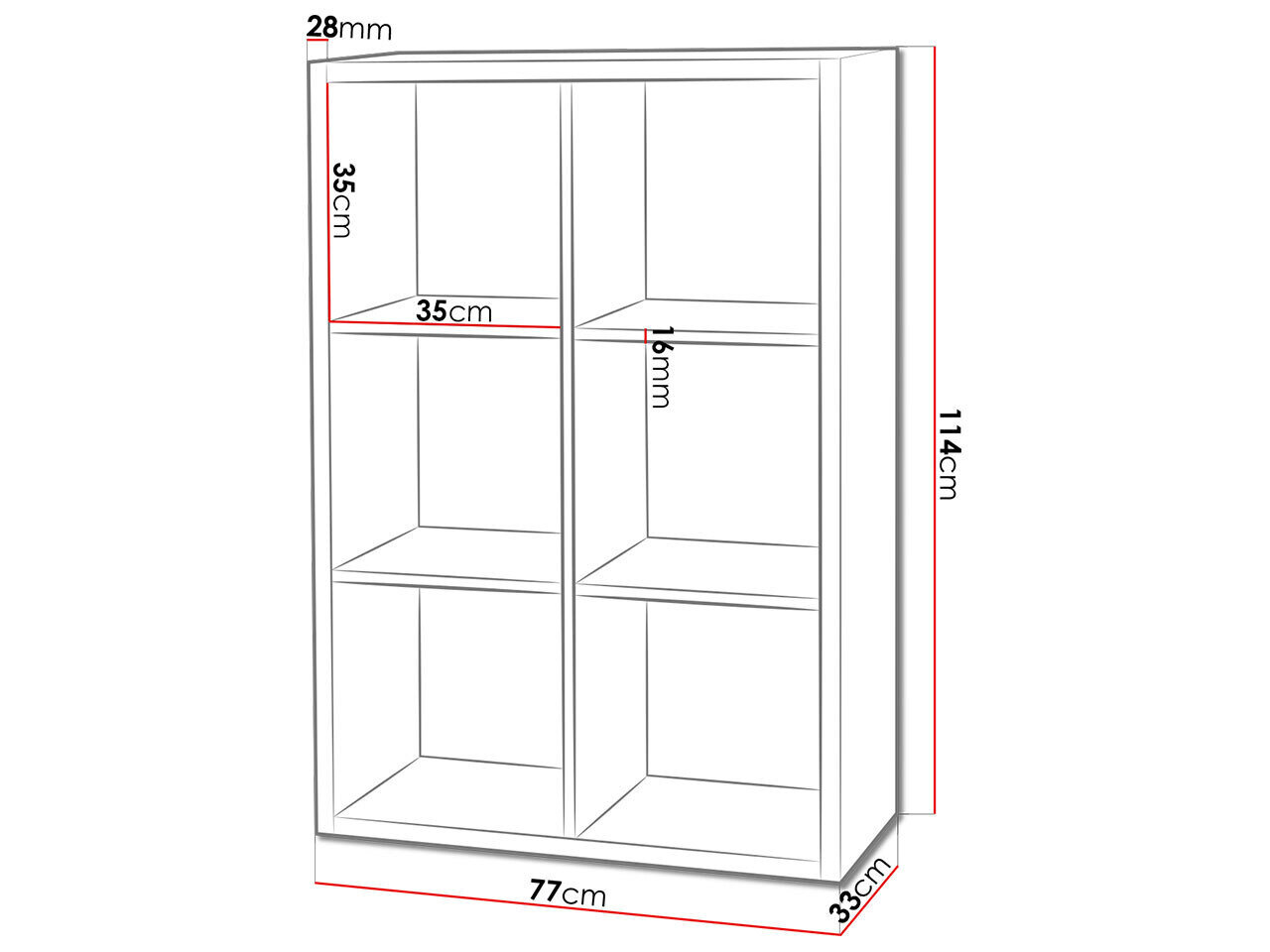Reol Levnova 103 (Sonoma eg)