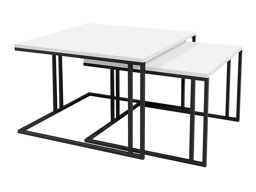 Set stolića za kavu Oswego 110 (Bijela + Crna)