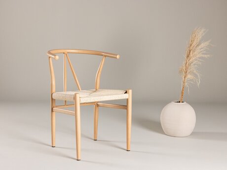 Stoel Dallas 4525 (Beige + Lichtbruin)