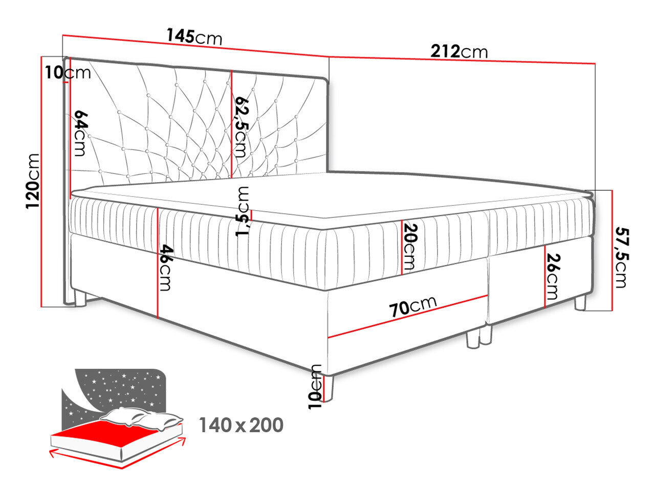 Boxspring Civitas (Manila 16)