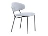Stoel Dallas 4533 (Lichtblauw + Zwart)