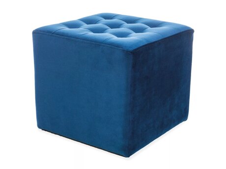 Poef Detroit 601 (Donkerblauw)