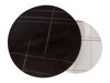 Salontafel set Detroit 602 (Wit marmer + Zwart marmer)