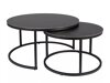 Salontafel set Detroit 607 (Zwart marmer)