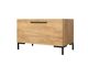Schoenenkast Nomal (Craft eiken + Zwart)