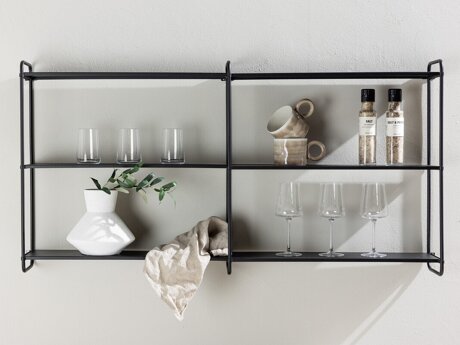 Wandplank Dallas 4551 (Zwart)
