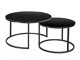 Salontafel set Detroit 494 (Zwart)