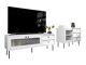 Ensemble de salon Feletri 108 (Blanc)