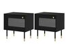 Set noptiere Feletri 107 (Negru)