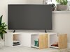 TV-omarica Kailua 1058 (Bela + Hrast)