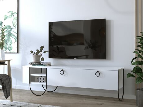 TV-állvány Kailua 1046 (Fehér)