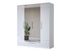 Roupeiro Torvire 118 (Branco + Branco brilhante)