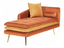Kušett Berwyn 1044 (Tumeoranž + Oranž)