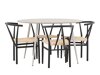 Set de mese Dallas 4573 (Negru + Bej)