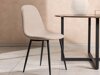 Stoel Dallas 3820 (Beige + Zwart)