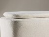 Gestoffeerde bank Dallas 4602 (Wit)